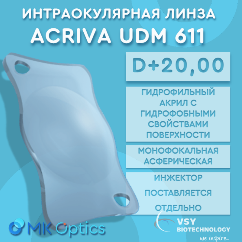 Acriva UDM 611 D +20,00
