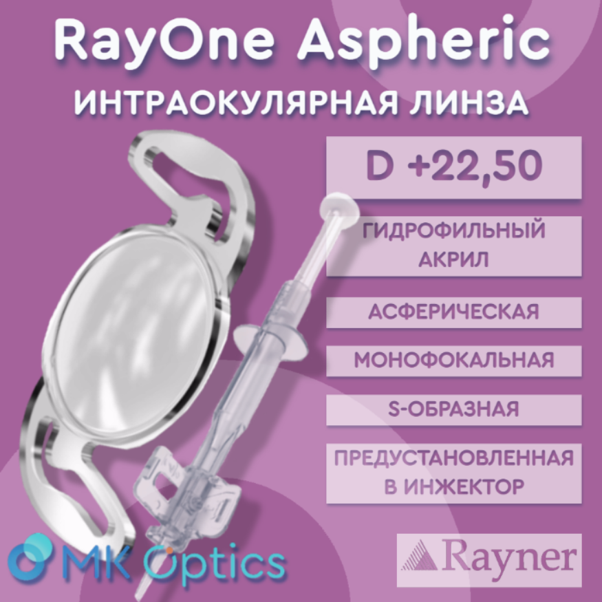 RayOne Aspheric D +22,50
