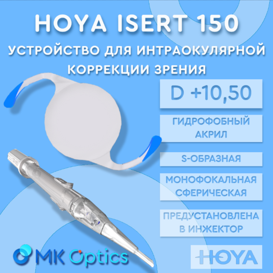 Hoya 150 D +10,50 Hoya 150 D +10,50